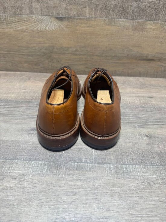 Allen Edmonds Hillcrest Chestnut Leather Derby Shoes Men\'s Size 11B main image 5